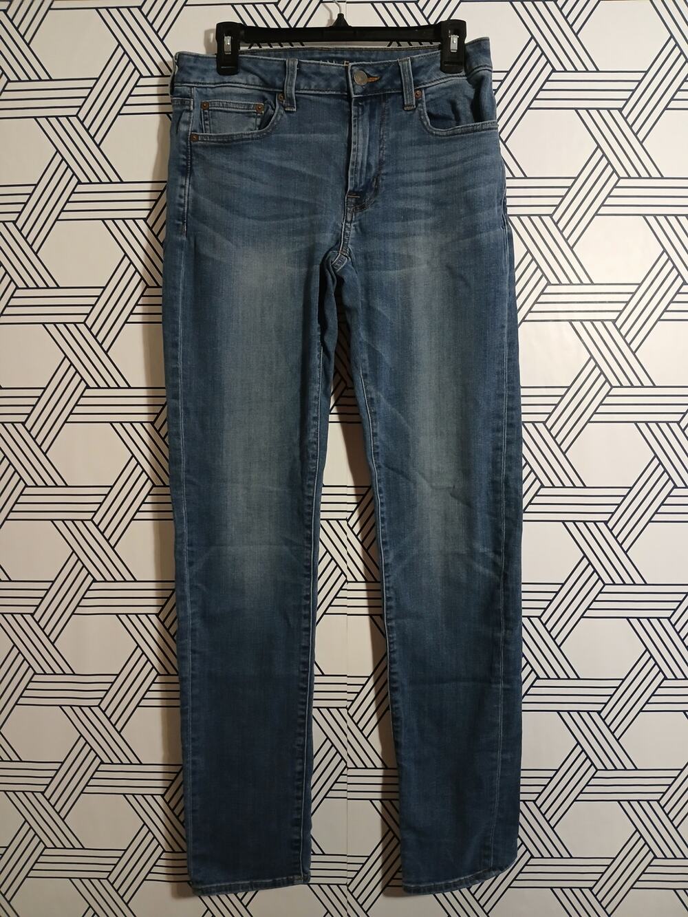 Mens American Eagle Flex Slim Straight Jeans Size 30